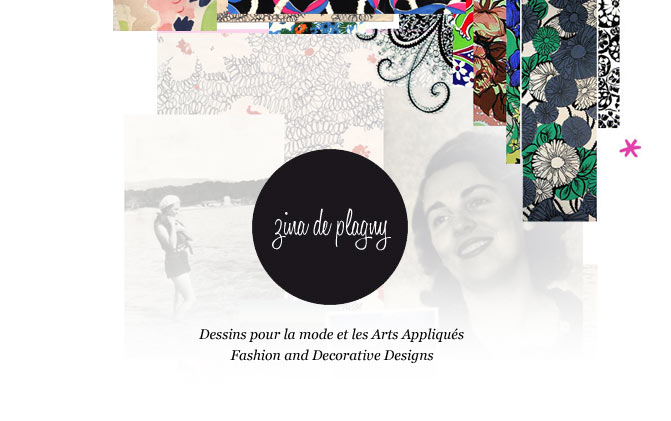 Zina de plagny - Fashion and Decorative Designs - Dessins pour la mode et les Arts Appliqués